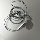 Chrome Silver Wired Earphones Earbuds w/ Mic & Volume Control USB C port